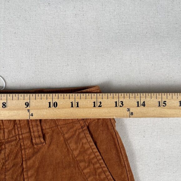 Outerknown Lou Cord Pants Women’s 24 Faded Cedar Brown High Rise Corduroy - Picture 12 of 16